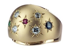 Jugendstil 585 Gelb Gold 0,32