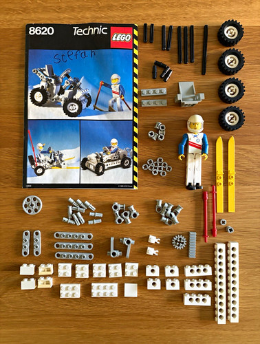 Lego 8620 snow scooter inkl - 8620,