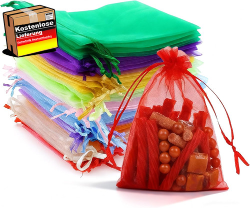Geschenkbeutel organza 15x10cm - geschenkbeutel,