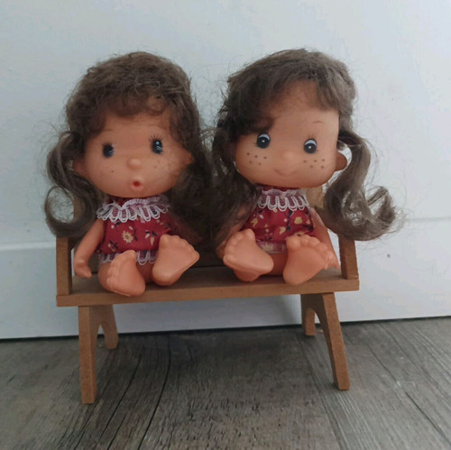 Süßes vintage puppen paar - vintage, puppen-paar