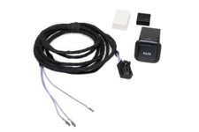 Original Kufatec AUX IN Nachrüst-Set für VW Radio MFD 2  RNS 2 - DVD Version