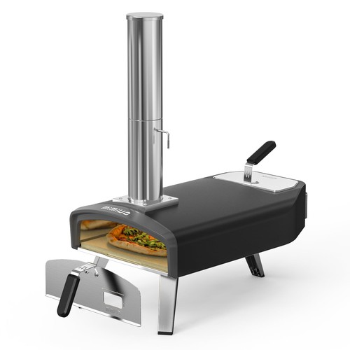 Pizzaofen tragbarer mit 33cm - pizzaofen,