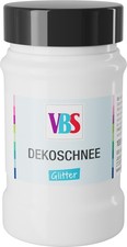 VBS Deko-Schnee Glitter Strukturpaste 100ml Winterdeko Paste Streudeko