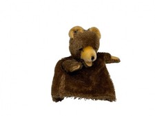 Hermann Teddy Bär Handpuppe 25 cm . Top Zustand  