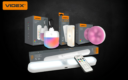 Akku led leuchte videx schrank - akku,