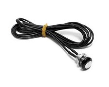 Mini Druckknopf Taster schwarz