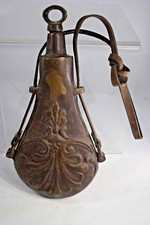 schwere Pulverflasche aus