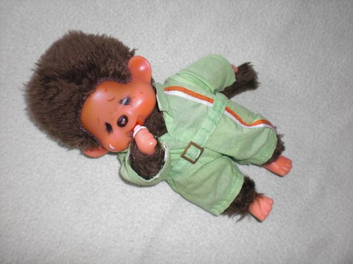 Monchhichi puppe overall - 18, cm