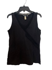 MEXX Black Sleeveless V-Neck