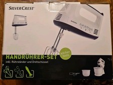 Handrührer Set inkl. Schüssel Haken Stabmixer Silver Crest