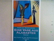 Eine Vase aus Alabaster. Nr