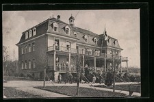 Bad Soden am Taunus, Genesungsheim der Farbwerke, Ansichtskarte 1916 