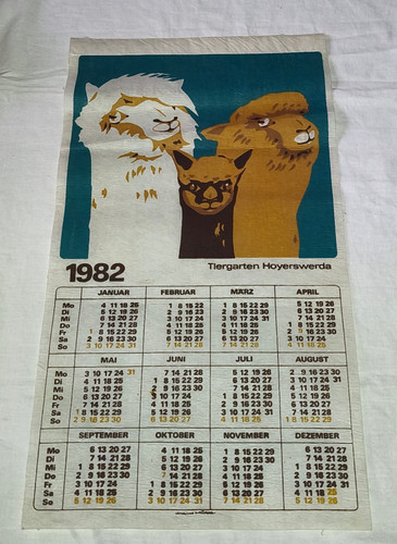 Ddr wandkalender vlies - ddr,