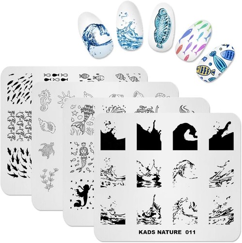 Nail art stempelplatte - nail,