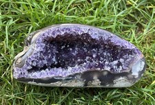 Amethyst Druse dunkelviolett