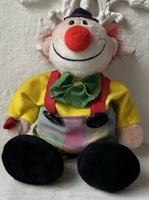 Original NICI Steinbeck Vintage Plüsch-Figur Stofffigur Plüschfigur CLOWN -25 cm