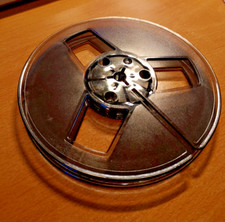 Leerspulen Bandrollen für Tonbänder 8mm Plastik Schwarz BASF