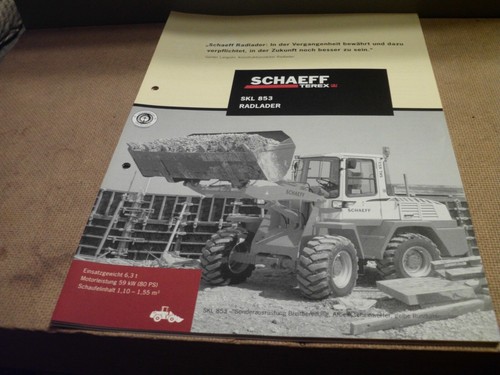 Schaeff terex radlader skl - /,