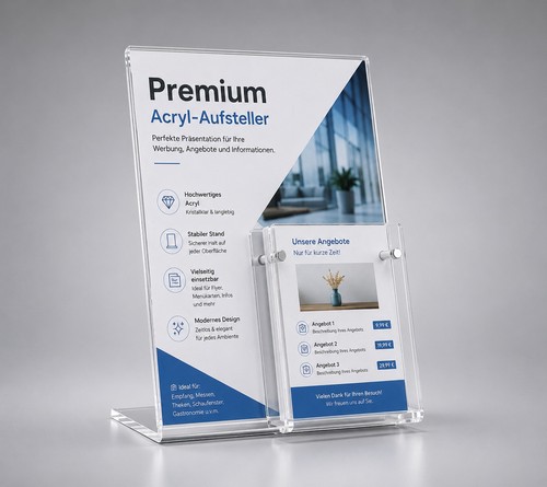 Premium acryl aufsteller - premium, /