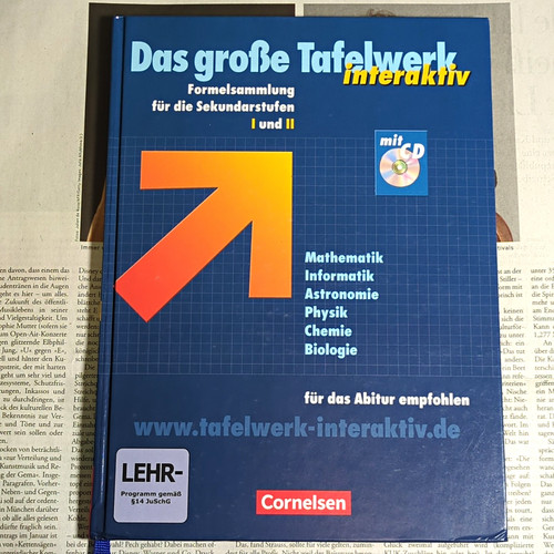 Das große tafelwerk - das,