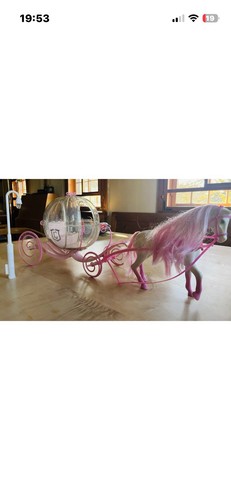 Barbie kutsche mit pferd - barbie,