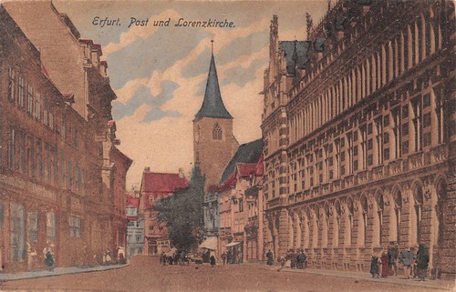 405237 post und - ak,