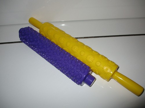 Fondant rolle strukturrolle - 2x,