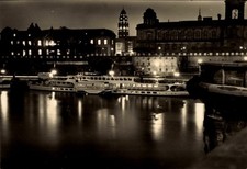 Ak Dresden, Elbe
