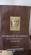 LEONOR FINI 4 div. Kunstkataloge+Preise z.B. "Die Tragödie des Orpheus" 1982