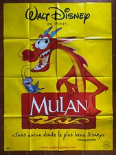 Plakat Mulan Zeichentrick Walt