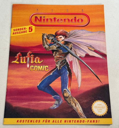 Lufia comic nintendo club heft - lufia,