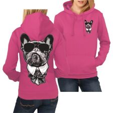 Frauen Kapuzenpul​lover French Bulldog CHEF französische Bulldogge girls Kapuze