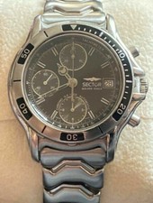 Rar: Sector No Limits Golden Eagle Chronograph Eta Valjoux 7750 Swiss Uhr -TOP!