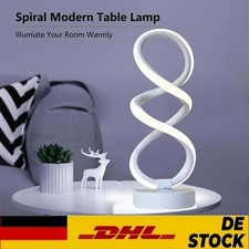 LED-Spirale Nachttischlampe