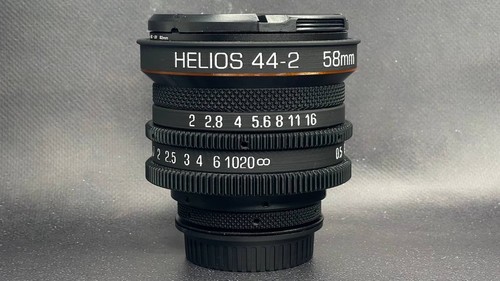 Helios 58mm cine lens - helios,