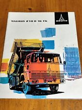 Deutz Magirus 210D 16 FK LKW Truck Prospekt brochure 32