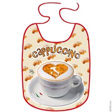 Latz,Erwachsenenlatz,Sabberlatz,Kaffee,Cappuccino,kleckern,schutz,Lätzchen,Caffe