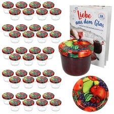 40 Sturzgläser 230ml Obst
