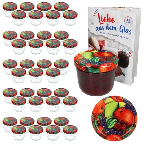 Sturzgläser 230ml obst - 40,