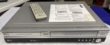 LG RC6500 VHS DVD Recorder Videorecorder Kombigerät mit Fernbedienung silber