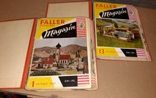 Faller Modellbau Magazin diverse  Hefte 1957 1959 Kellerfund