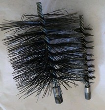 25 + 100 mm Heizkesselbürste Kesselbürste Ofenbürste Drahtbürste M12