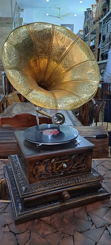Hmv grammophon antik stil - hmv,