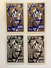 Lot (4) Antique Abstract Art