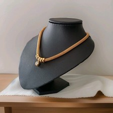 Schlauch Schlangenkette 5 -Rondelle Mesh Modeschmuck 