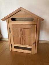 Spitzdach Holzbriefkasten
