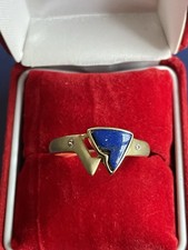 Goldring 333 Lapis / Zirkonia