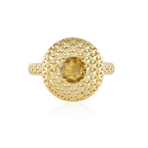 Cavill damenring 68ct citrin - damenring,