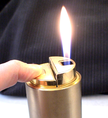 Altes schreibtischfeuerzeug - schreibtischfeuerzeug, *