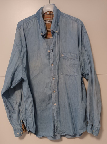 Burberrys herren denim - denim, hemd
